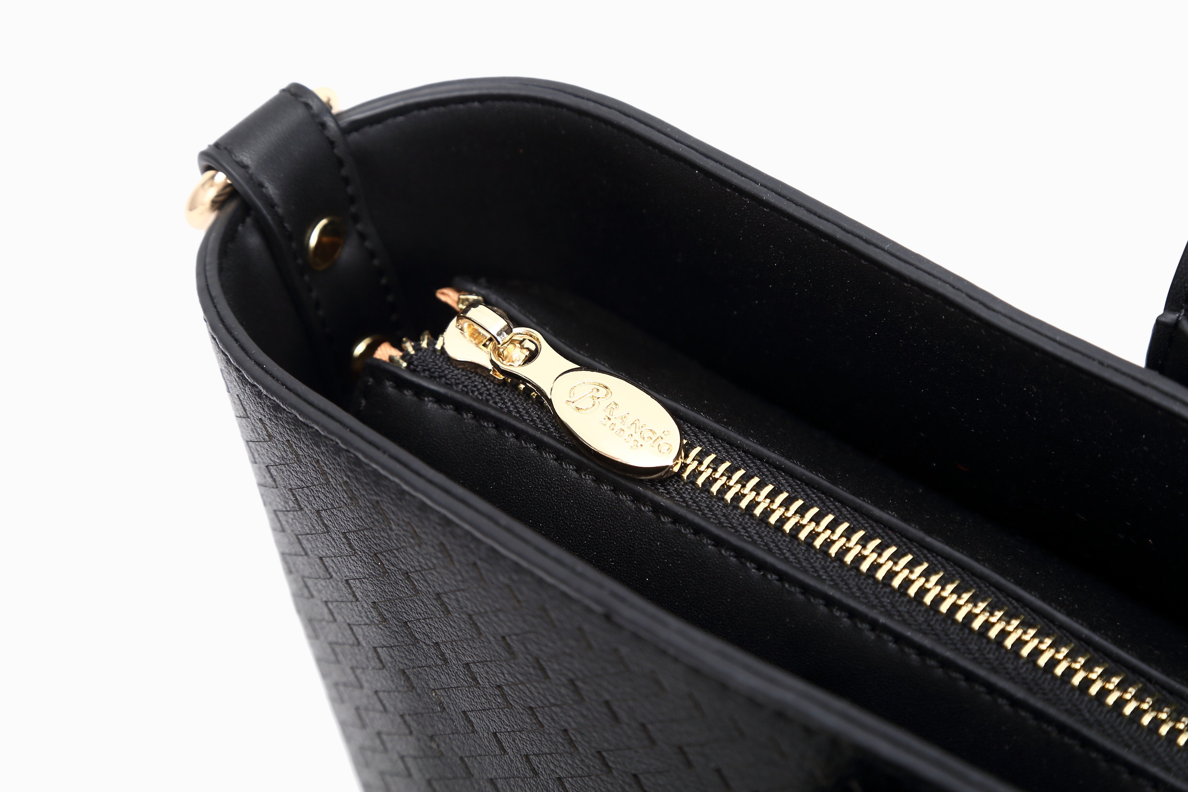 Brangio Italy Luxe Woven Tote Bag