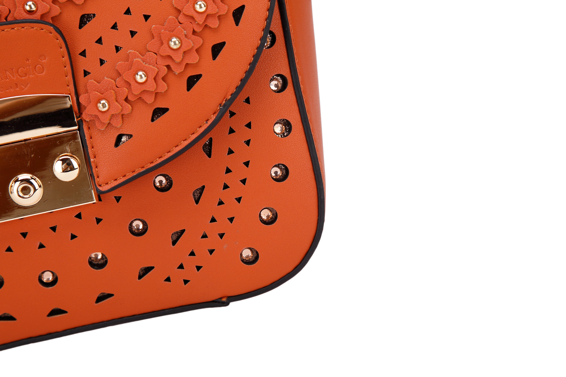 Rosè Celestial Star Crossbody Crystal Satchel - Brangio Italy Co.