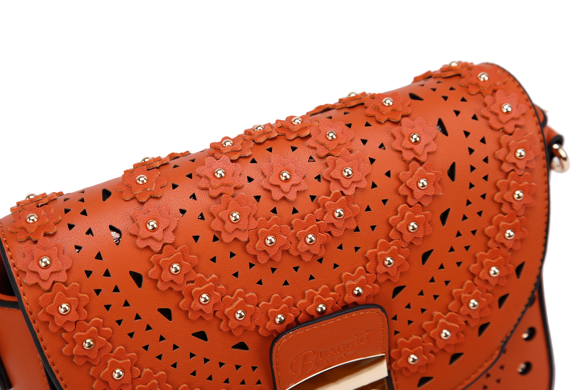 Rosè Celestial Star Crossbody Crystal Satchel - Brangio Italy Co.