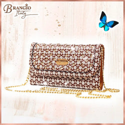 Brangio Chic Floral Crossbody Bag