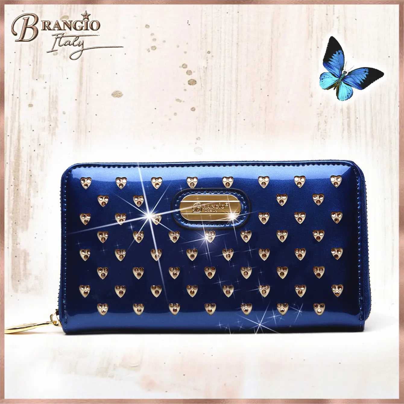 Brangio Sleek Glossy Wallet