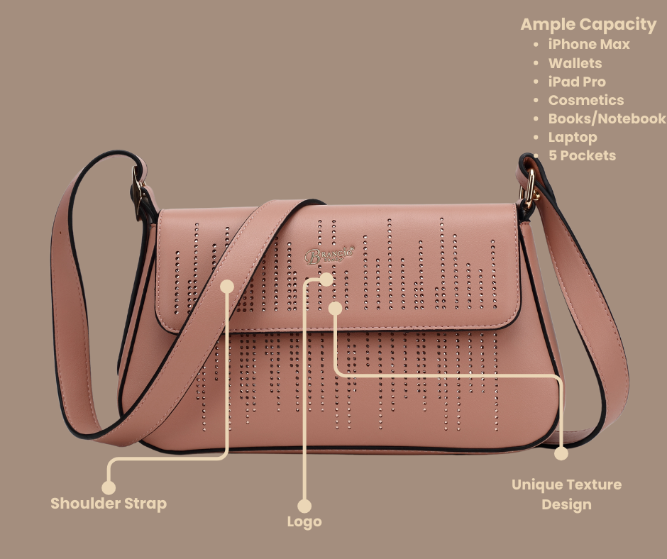 Rainy Night Vegan Leather CrossBody Bag