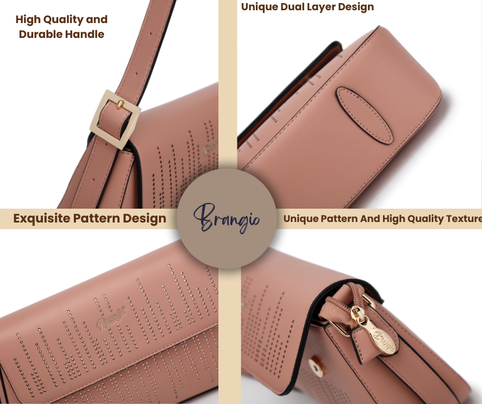 Rainy Night Vegan Leather CrossBody Bag