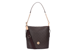 Misty Royal Refine Leather Tote Bag