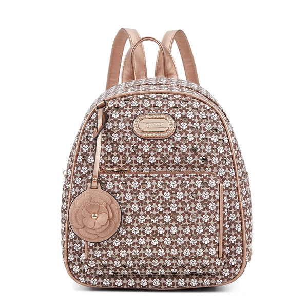 Brangio Wanderlust Mini Fashion Backpack with Twinkle Star Design