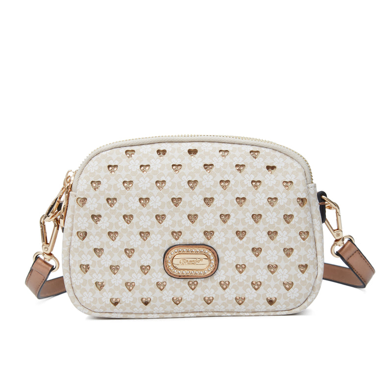 Brangio Luxe Floral Crossbody Bag