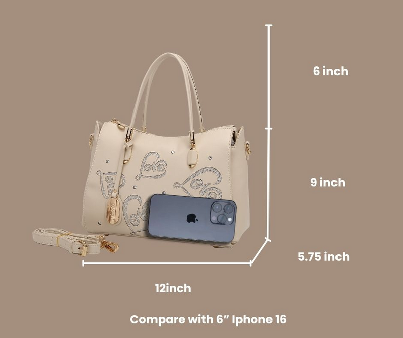 Brangio Chic Love-Inspired Handbag