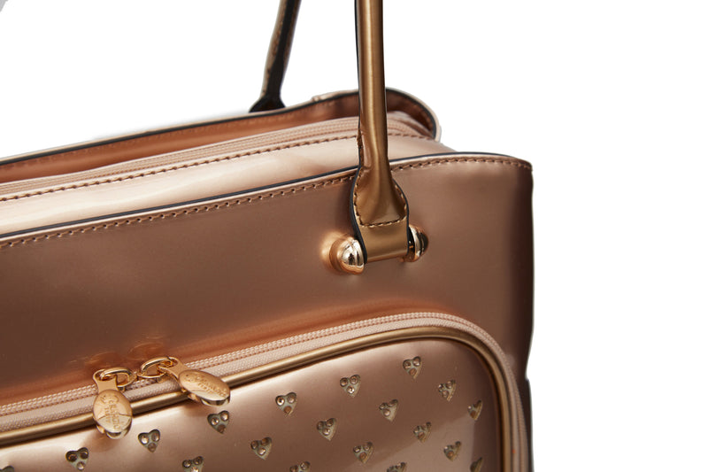 Brangio Italy Purple Computer Multi-function Bag