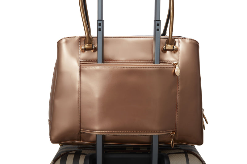 Brangio Italy Purple Computer Multi-function Bag