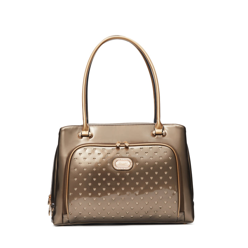 Brangio Italy Purple Computer Multi-function Bag