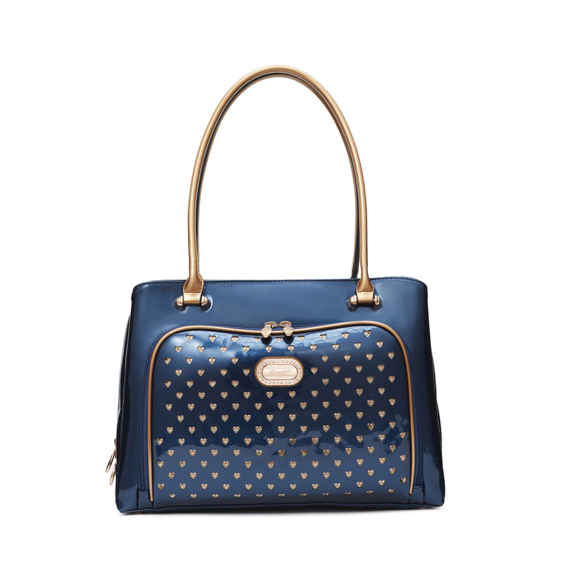 Brangio Italy Purple Computer Multi-function Bag