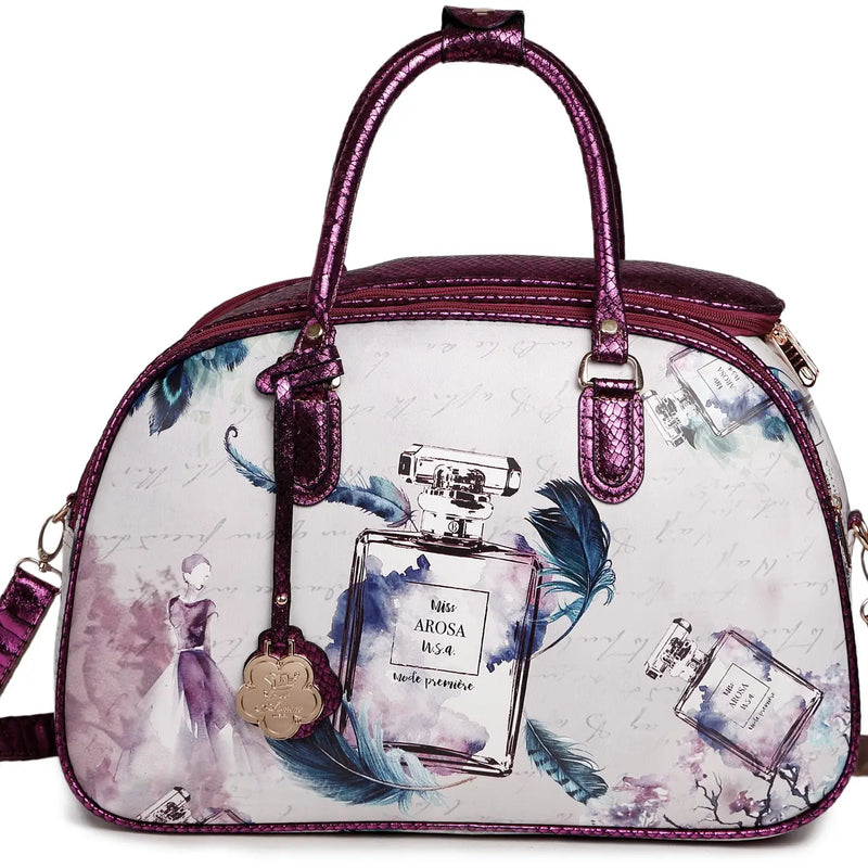 Fragrance Travel Rolling Duffel Bag