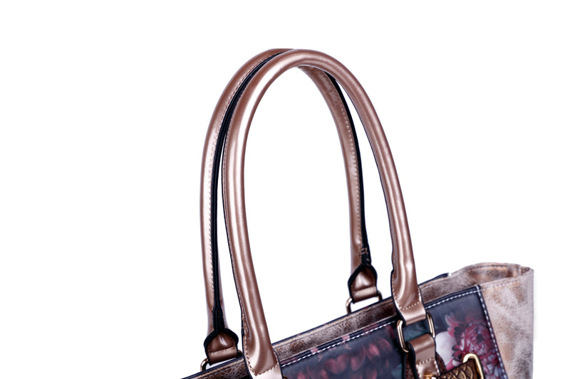 Queen Arosa Designer Luxury Tote Bag for Women - Brangio Italy Co.