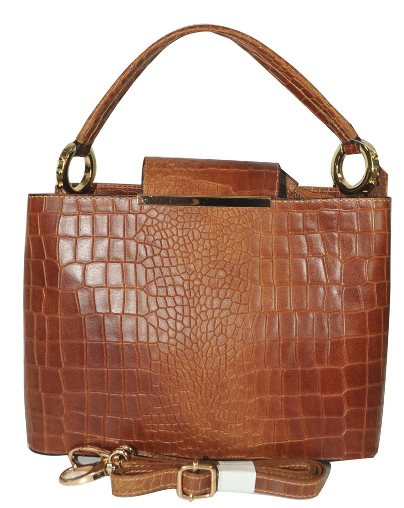Misty U.S.A. 100% Genuine Cowhide Leather Handbags Made In Italy [YG8111-BN] - Brangio Italy Collections