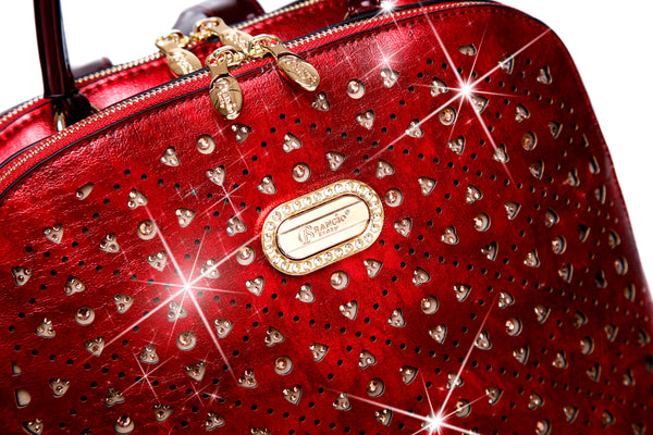 Sparkle of Hearts Backpack Bag for Women - Brangio Italy Co.