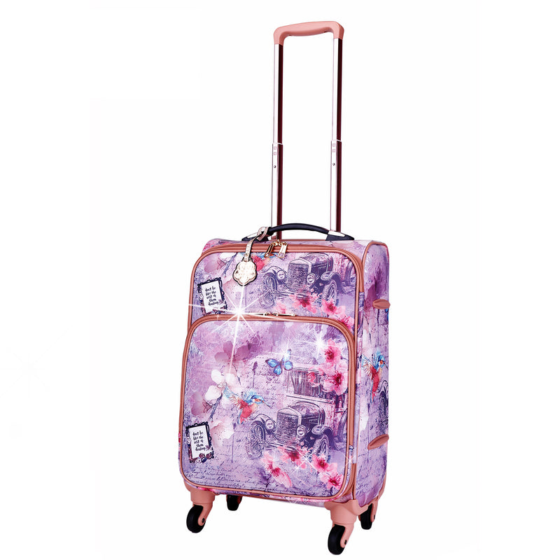 Vintage Darling Classic Travel Luggage for Women With Spinners - Brangio Italy Co.