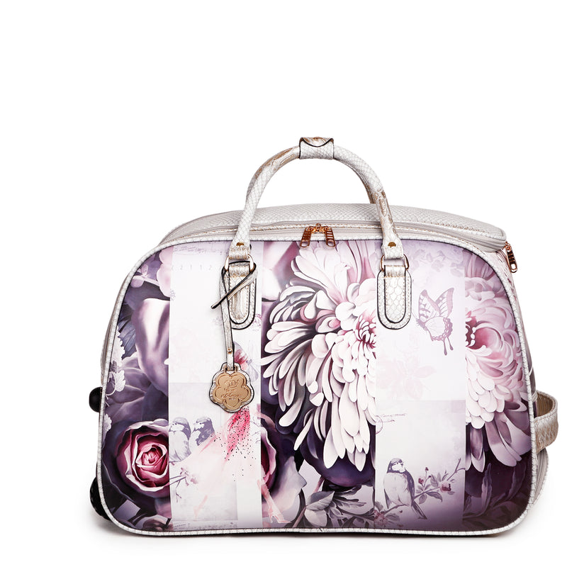Blossomz Duffle Bag + Overnight Bag for Women - Brangio Italy Co.