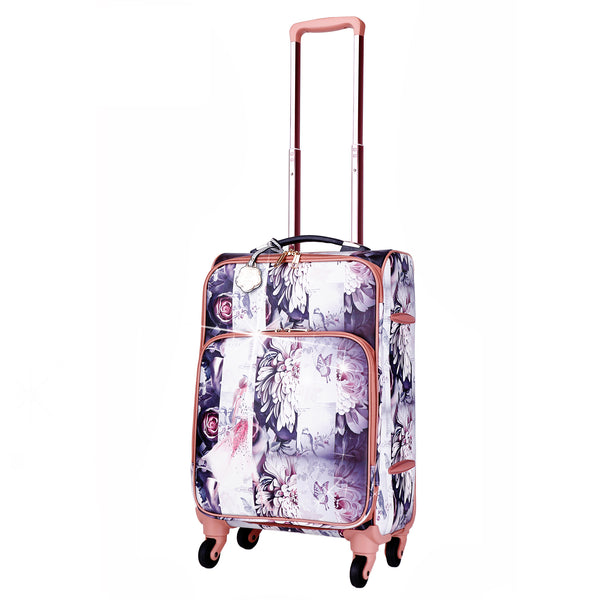 Blossomz Carry on Luggage With Spinner Wheels - Brangio Italy Co.