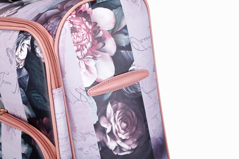 Blossomz 3PC Set | Tote + Travel Carry On Bags for Women