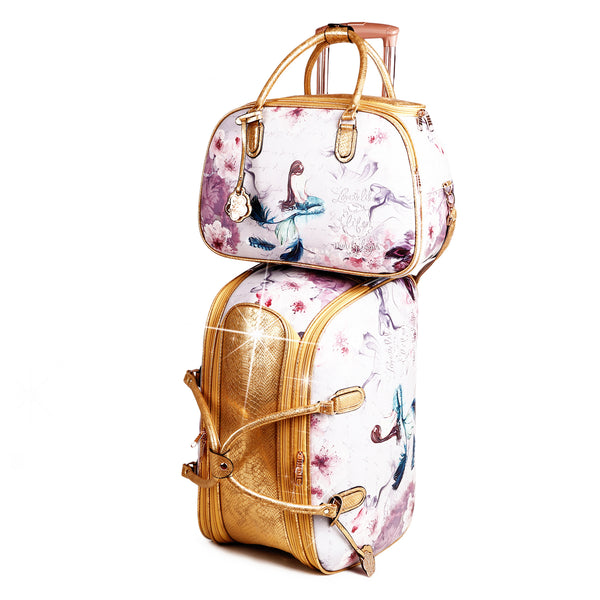 Princess Mera Large Duffel Set Travel Bag for Women - Brangio Italy Co.
