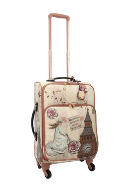 Lady Dream Carry on Luggage with Spinner Wheels