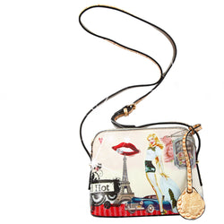 Retro Rebel Satchel Graphic Crossbody - Brangio Italy Co.