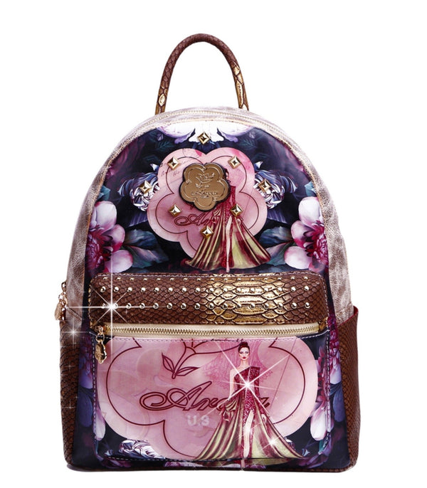 Queen Arosa Backpack with Multiple Pockets - Brangio Italy Co.