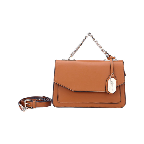 Not Sorry Vegan Leather Minimalist Crossbody Bag