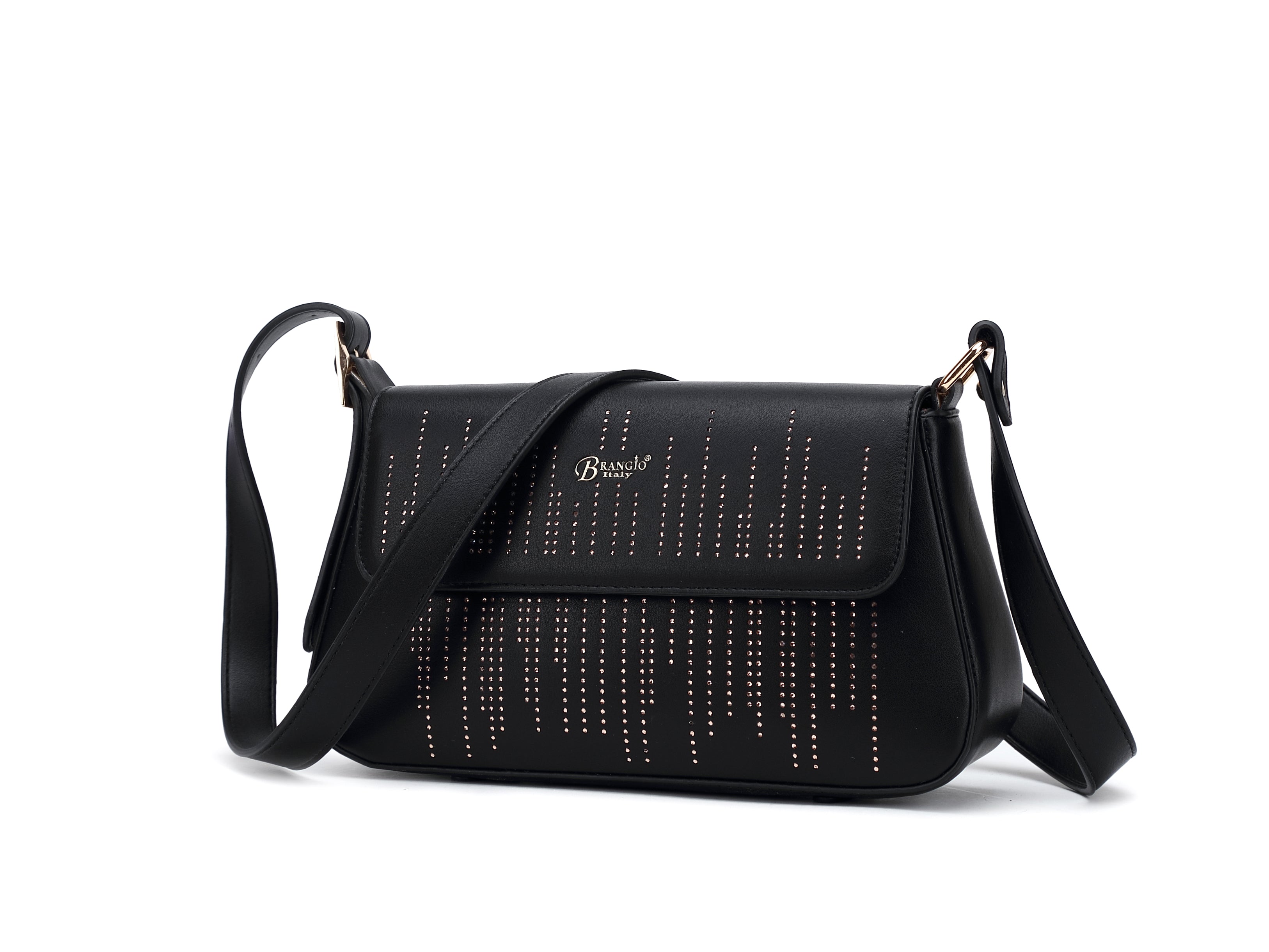 Rainy Night Vegan Leather CrossBody Bag