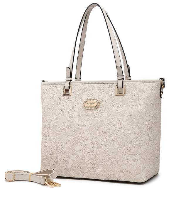 Blossoming Love Floral Tote Bag - Brangio Italy Co.