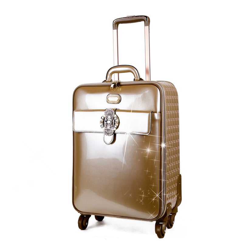 Queen's Crown Suitcase Getaway Travel Luggage Spinner Wheels - Brangio Italy Co.