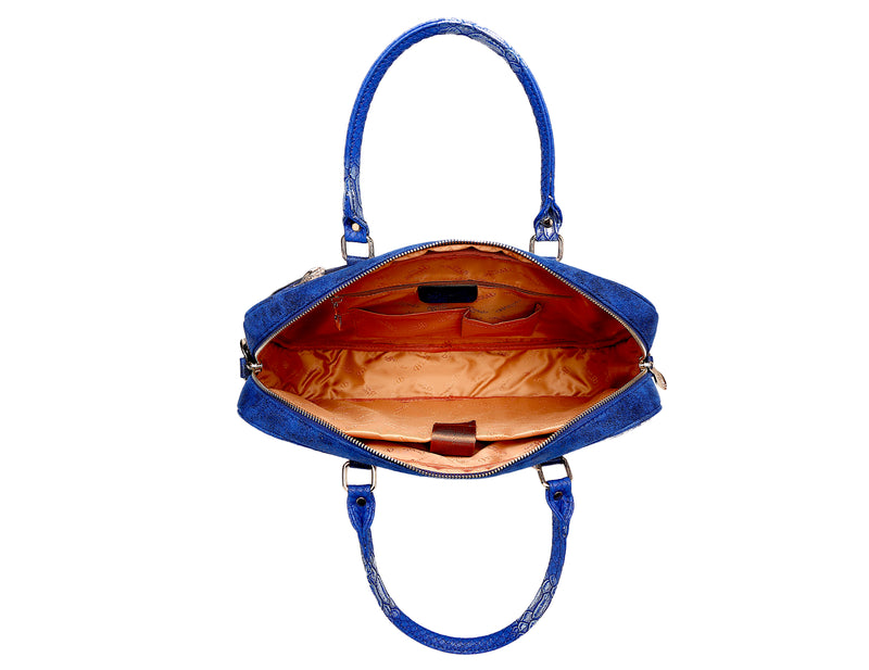 Galaxy Crystal Designer Laptop Bag for Women Office Work Bag - Brangio Italy Co.