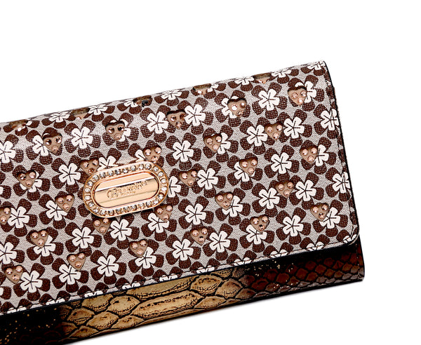 Twinkle Faux Leather Hand Made Wallets for Women - Brangio Italy Co.