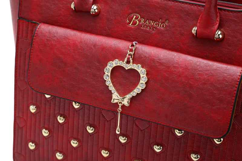 Heart of Gold Handmade Tote Bag - Brangio Italy Co.