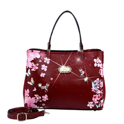 Hummingbird Women's Vintage Sugar Scratch & Stain Resistant Top-Handle Bag - Brangio Italy Co.