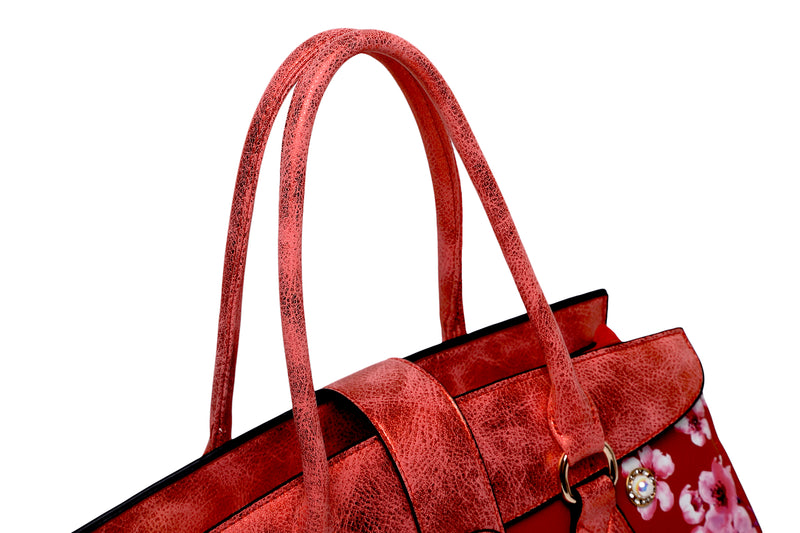 Hummingbird Soar Scratch & Stain Resistant Top-Handle Bag - Brangio Italy Co.