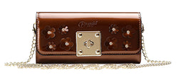 Floral Sparx Clutch Wallet with Phone Holder Handbag Clutch - Brangio Italy Co.
