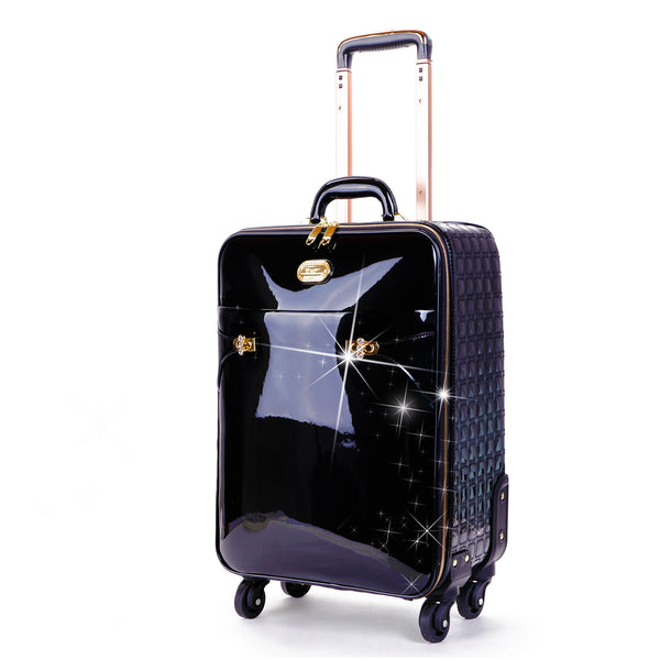 Tri-Star Durable Flexible Carry on Luggage with Spinning Wheels Suitcase - Brangio Italy Co.