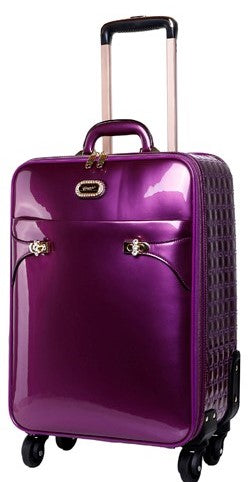 Tri-Star Durable Flexible Carry on Luggage with Spinning Wheels Suitcase [ITEM#:KZL8899] - Brangio Italy Co.