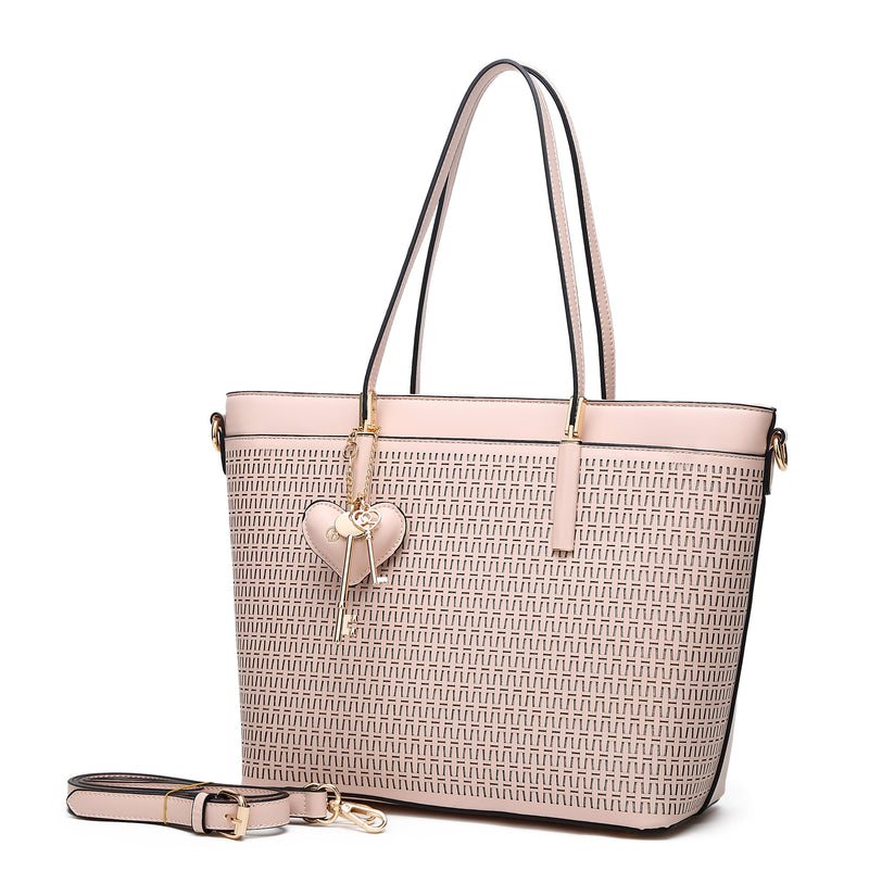 Sacred Love Crystal Handmade Fashion Tote Bag (Bag Only) - Brangio Italy Co.