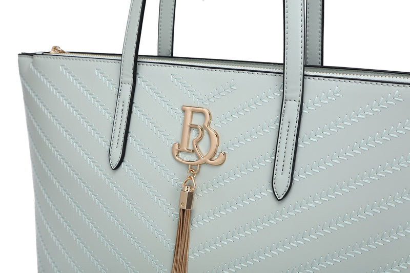 Blissful Radiance Elegant Tote Handbag