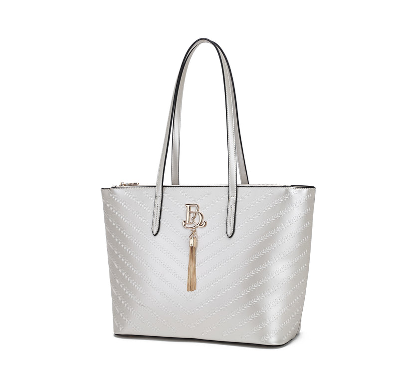 Blissful Radiance Elegant Tote Handbag