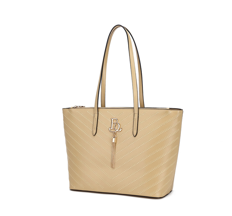 Blissful Radiance Elegant Tote Handbag