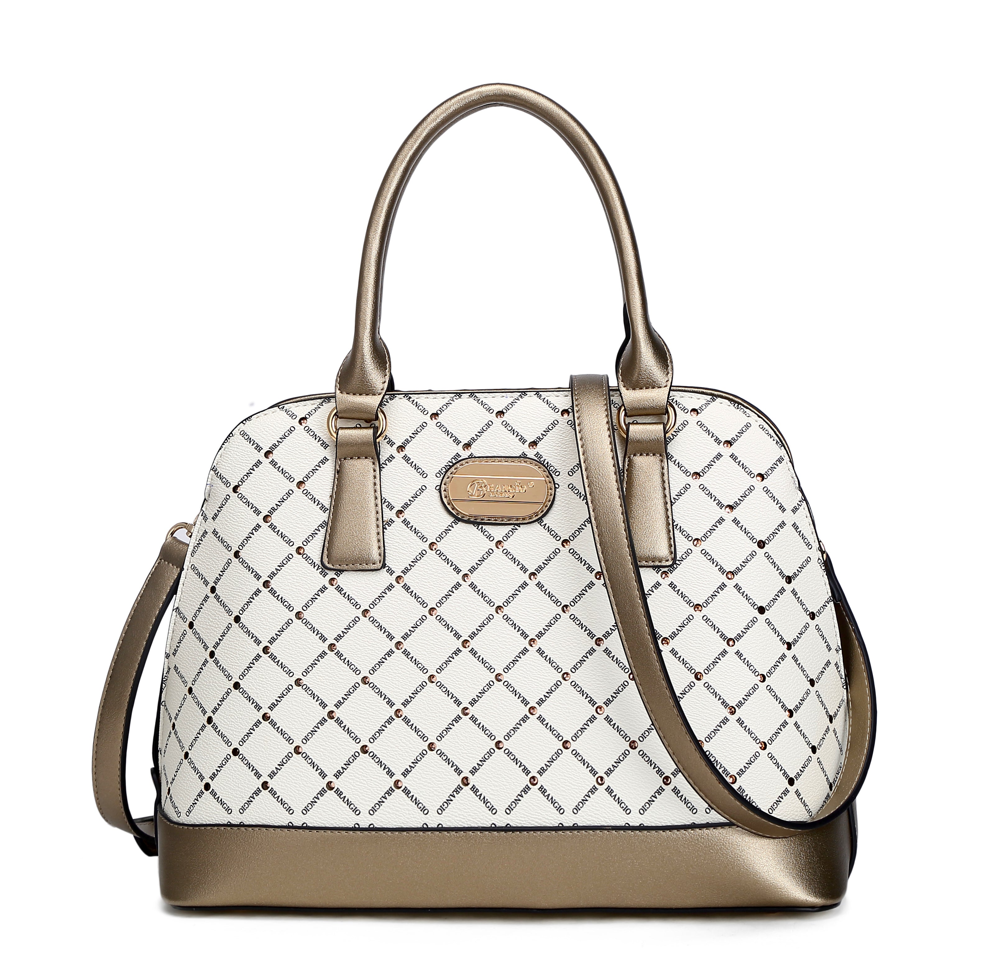 Ruby Romance Crystal Stud Top Handle Bag