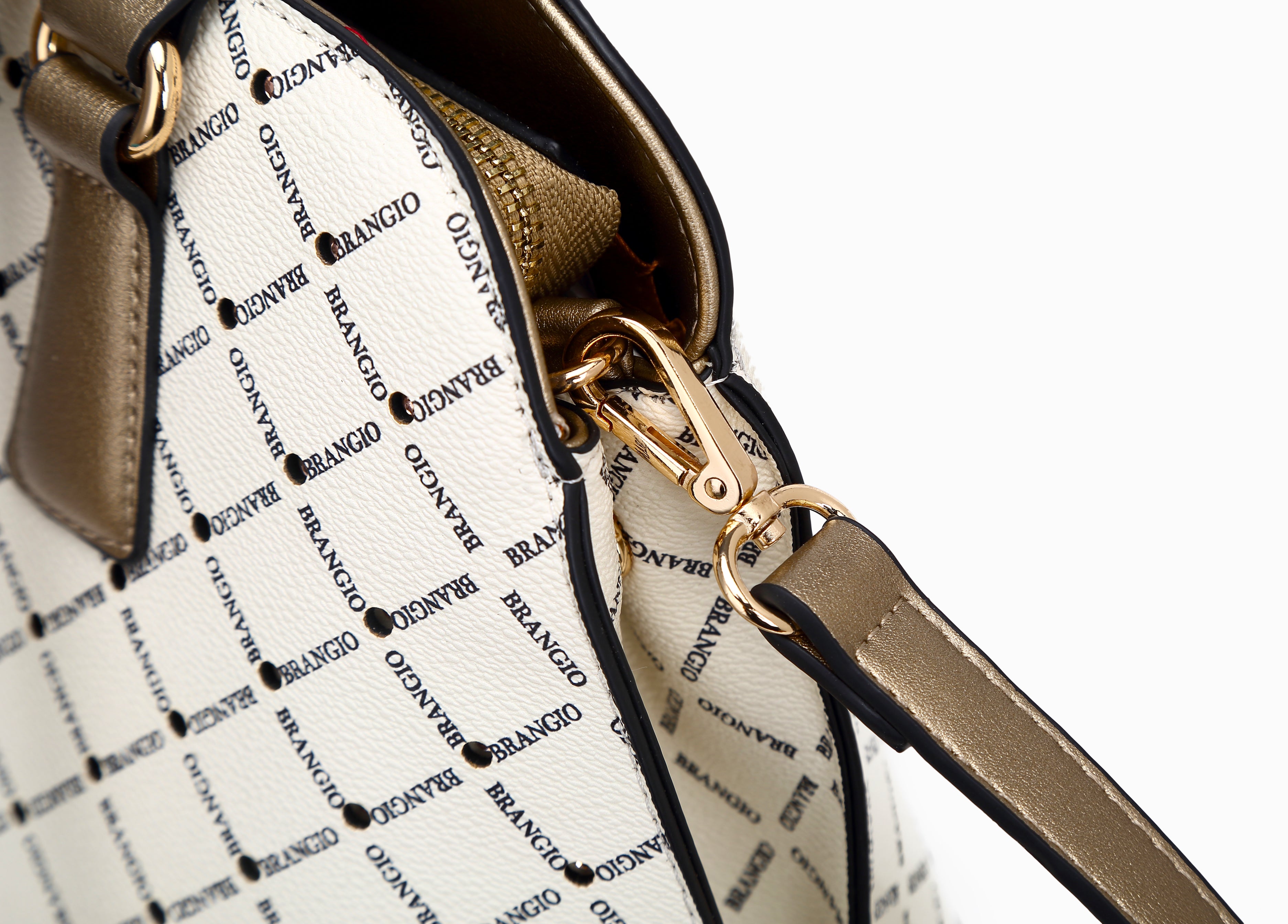 Ruby Romance Crystal Stud Top Handle Bag