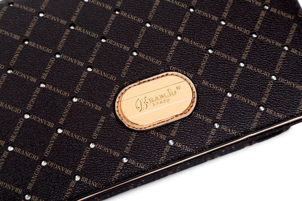 Iconic Love Handmade Crystal Evening Bag Clutch - Brangio Italy Co.