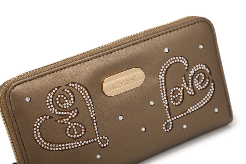 Love Vegan Leather Stain Resistant  Wallet
