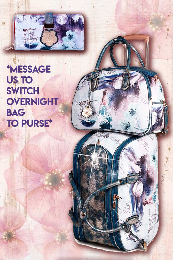 Fairytale 3PC Set | Duffel + Overnight Bags for Women - Brangio Italy Co.