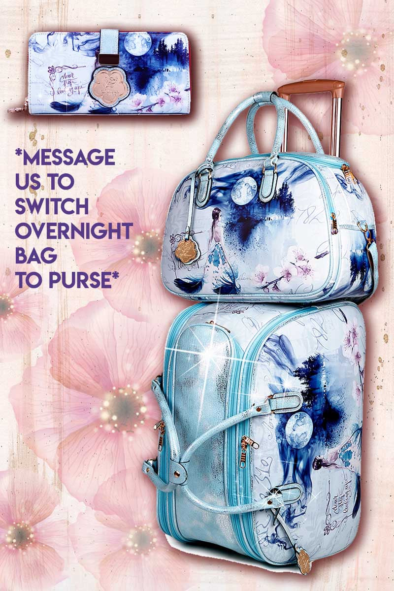 Fairytale 3PC Set | Duffel + Overnight Bags for Women - Brangio Italy Co.